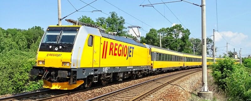 RegioJet bude jazdiť vlakom z Čiech do Chorvátska
